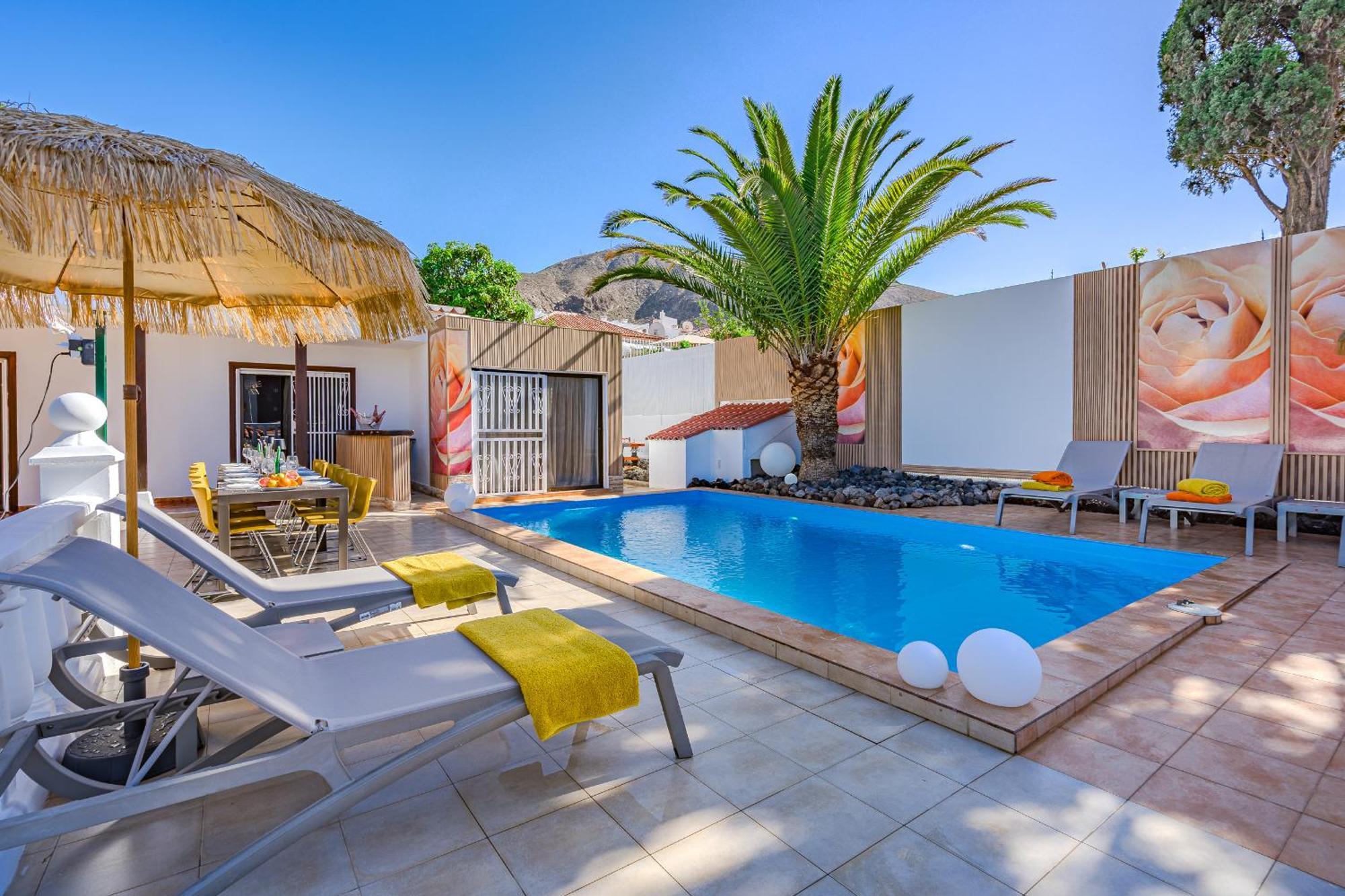 Villa 4Bed Private Pool En Los Cristianos Лос Кристианос Екстериор снимка